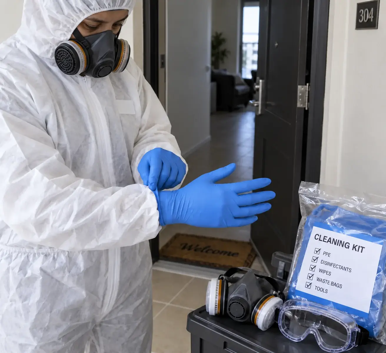 Mise en place des protections avant l’accès au logement